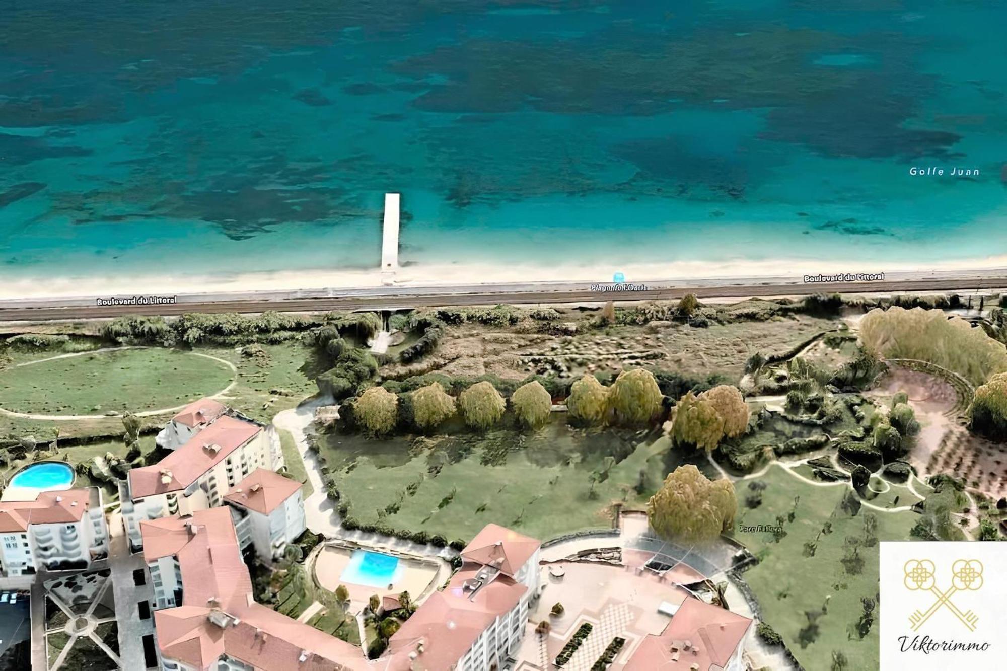 1 Bedroom Sea View, Swimming Pool, Beach On Foot, Parking Antibes Exteriér fotografie
