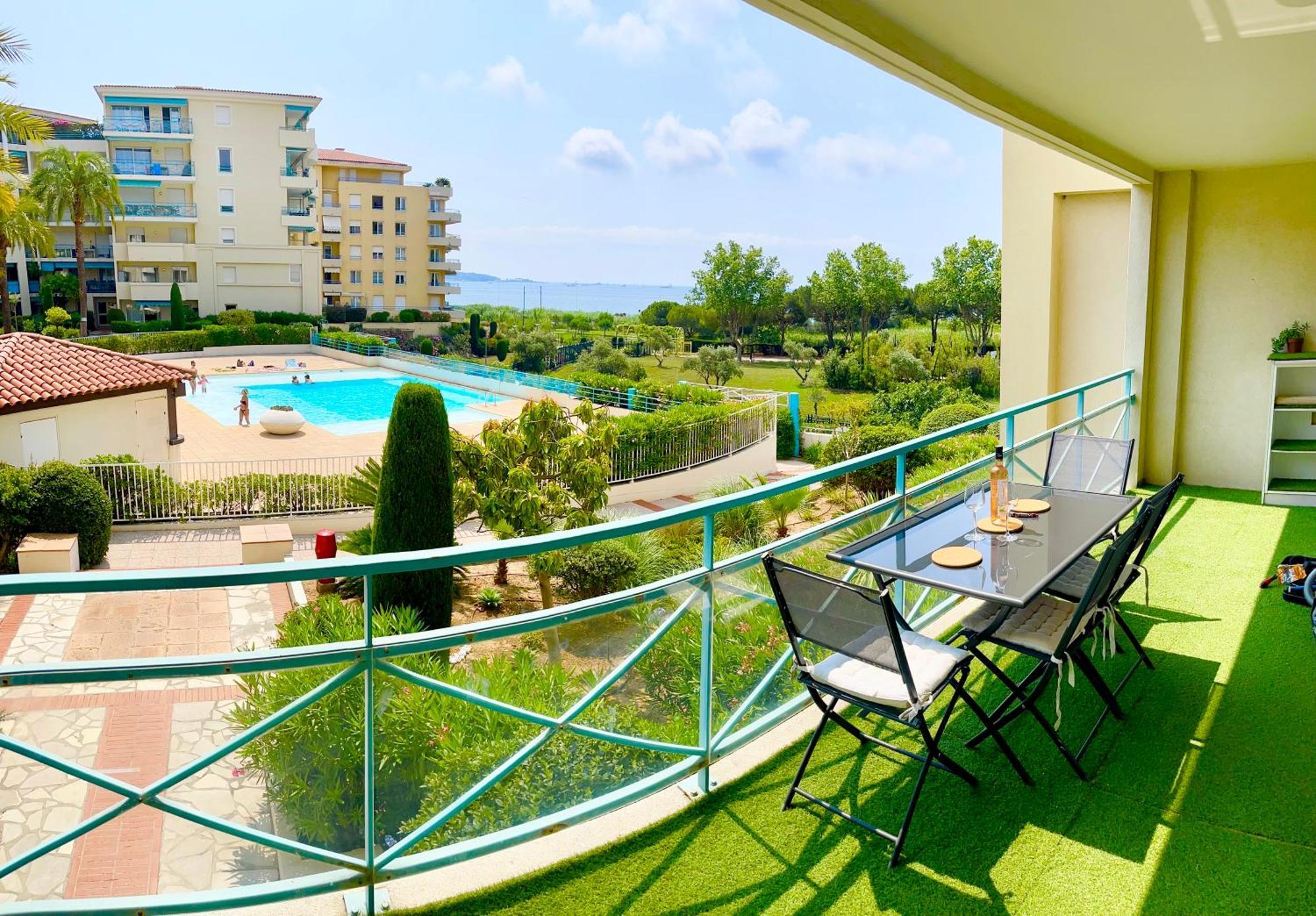1 Bedroom Sea View, Swimming Pool, Beach On Foot, Parking Antibes Exteriér fotografie